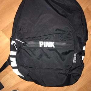 Black PINK book bag/ back pack